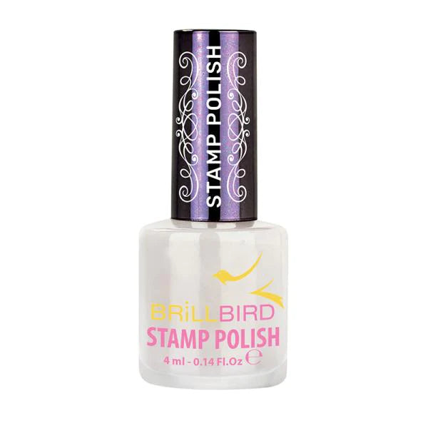 BrillBird Stamping Polish - White - Kentro Beauty Supplies Ireland