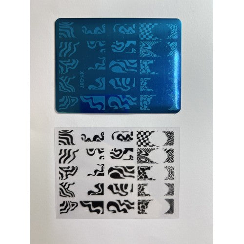 Mack’s Stamping Plate - 7 - Kentro Beauty Supplies Ireland