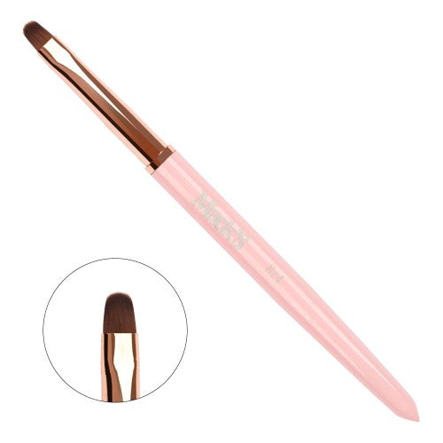Mack’s Gel Brush No.4 - Pink - Kentro Beauty Supplies Ireland
