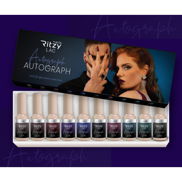 Ritzy AUTOGRAPH Lac Collection (371-380) - Kentro Beauty Supplies Ireland