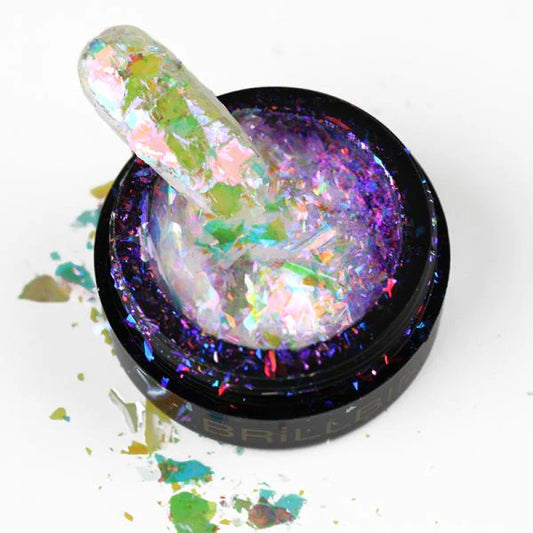 Brillbird Chrome Flakes - Rainbow - Kentro Beauty Supplies Ireland