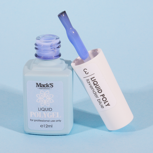 Mack’s Liquid PolyGel - Lavender Blue 3 - Kentro Beauty Supplies Ireland