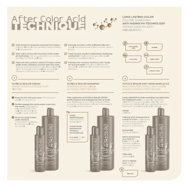 Singularity Shade Chart - Kentro Beauty Supplies Ireland