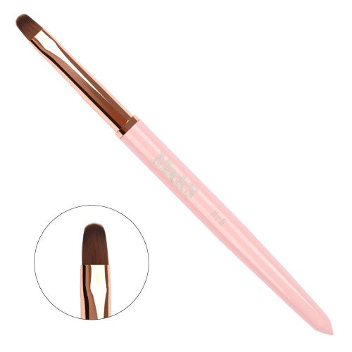 Mack’s Gel Brush No.8 - Pink - Kentro Beauty Supplies Ireland