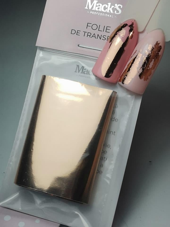 Mack’s Foil - Rose Gold - Kentro Beauty Supplies Ireland