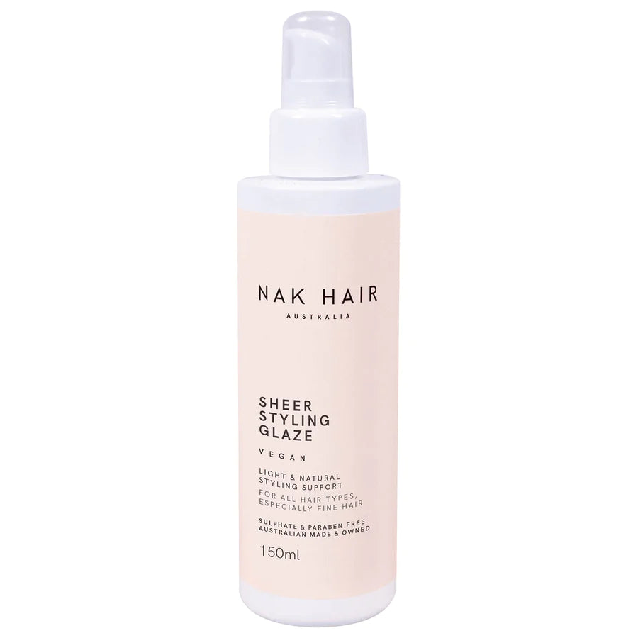 NAK Sheer Styling Glaze 150ml - Kentro Beauty Supplies Ireland
