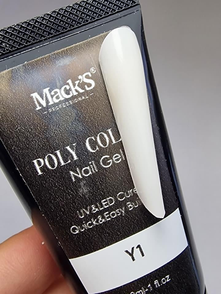 Mack’s Poly Color 30ml - Y1 - Kentro Beauty Supplies Ireland