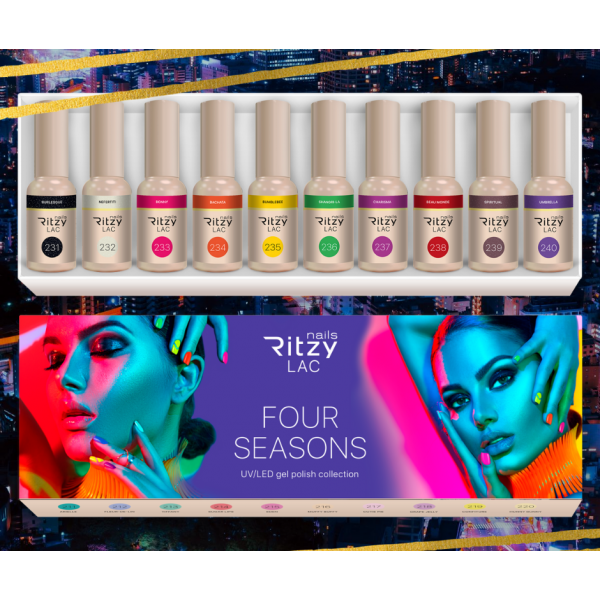 Ritzy FOUR SEASONS Lac Collection (231-240) - Kentro Beauty Supplies Ireland