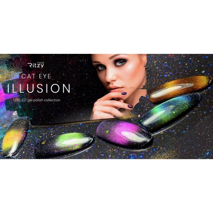 Ritzy ILLUSION 9D Cat Eye Lac Collection (191-200) - Kentro Beauty Supplies Ireland