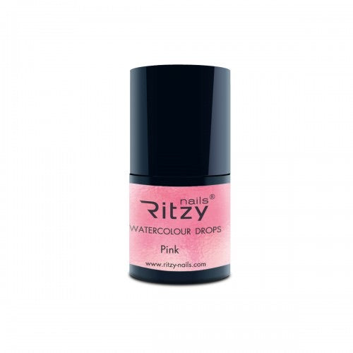 Ritzy "Watercolour Ink Drops" Pink - Kentro Beauty Supplies Ireland