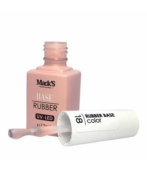 Mack’s Rubber Color Base - 18 - Kentro Beauty Supplies Ireland