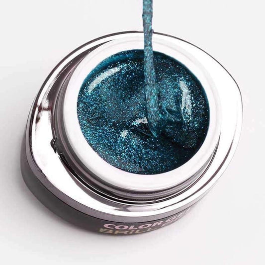 BrillBird Glamour Gel 11 - Turquoise - Kentro Beauty Supplies Ireland