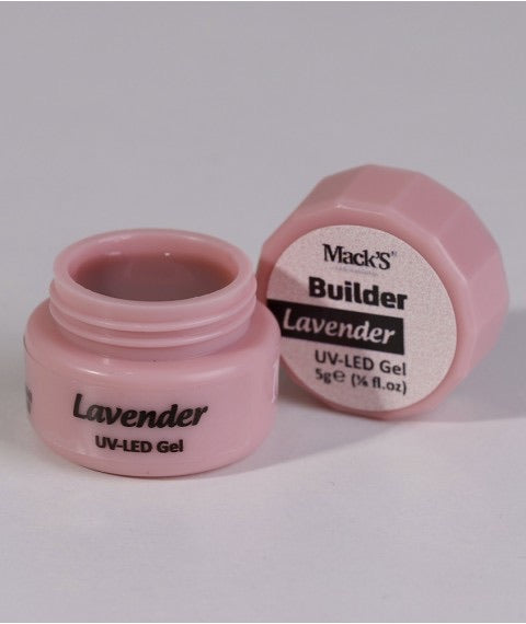 Mack’s Hard Builder Gel - Lavender - Kentro Beauty Supplies Ireland