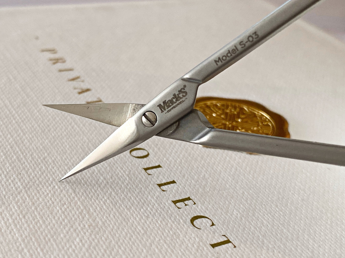 Mack’s Cuticle Scissors S-03 - Kentro Beauty Supplies Ireland