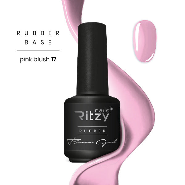 Rubber Base - PINK BLUSH 17 - Kentro Beauty Supplies Ireland
