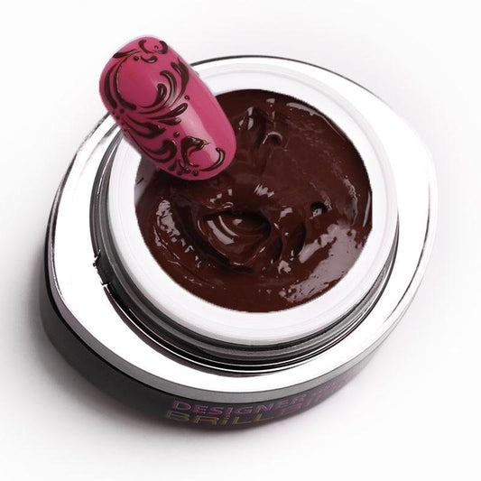 BrillBird Designer Gel - Brown - Kentro Beauty Supplies Ireland