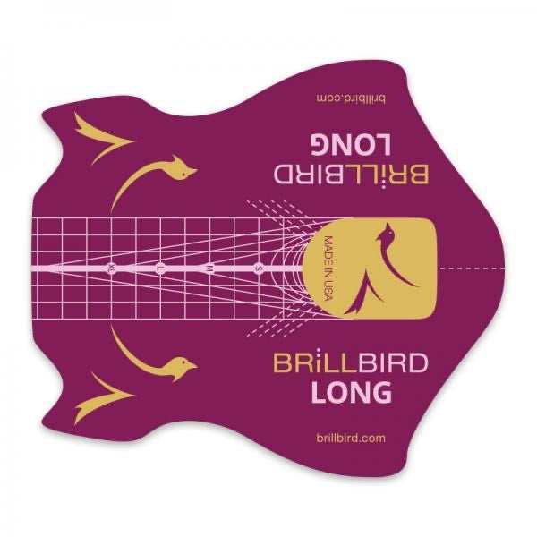 BrillBird Sculpting Forms - Long - Kentro Beauty Supplies Ireland