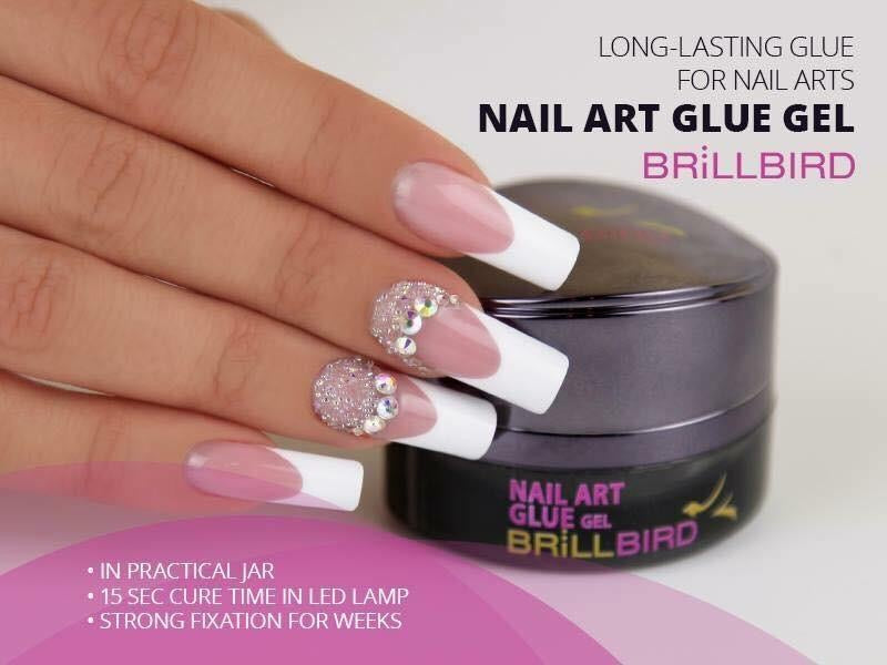 BrillBird Nail Art Glue Gel - Kentro Beauty Supplies Ireland
