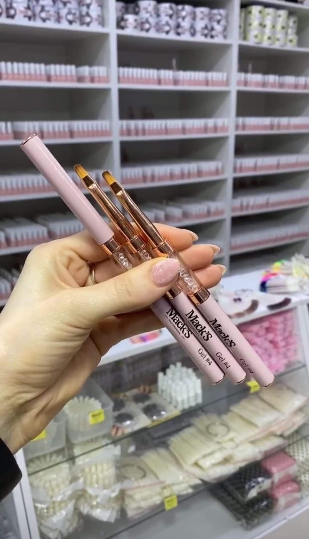 Mack’s Gel Brush No.4 - Kentro Beauty Supplies Ireland