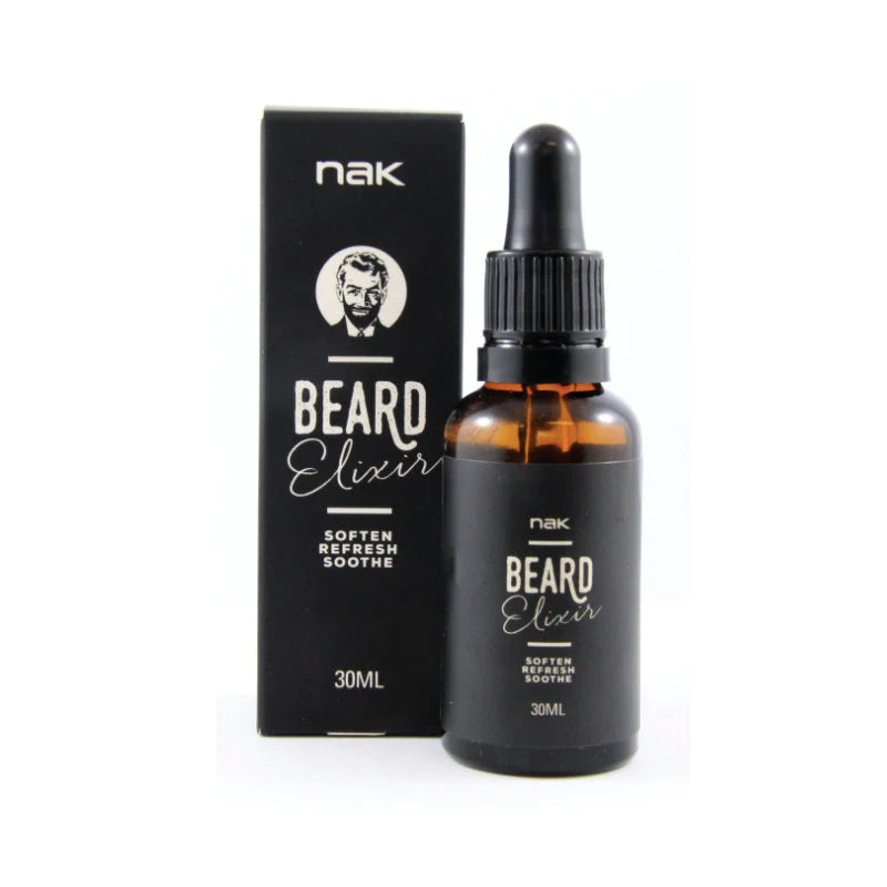 NAK Face & Beard Elixir 30ml - Kentro Beauty Supplies Ireland