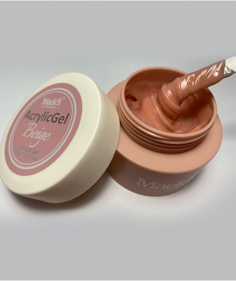 Mack’s AcrylicGel - Beige - Kentro Beauty Supplies Ireland