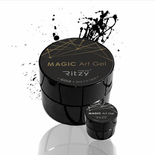 Ritzy "Magic Art" Gel - Gold - Kentro Beauty Supplies Ireland