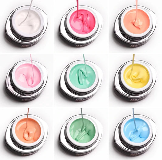 Brillbird Brush & Go Gel Pastel Collection - Kentro Beauty Supplies Ireland