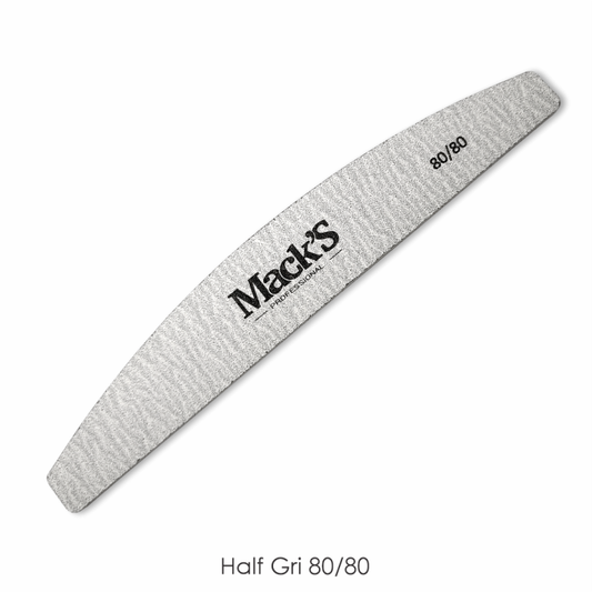 Mack’s Crescent File 80/80 - Kentro Beauty Supplies Ireland