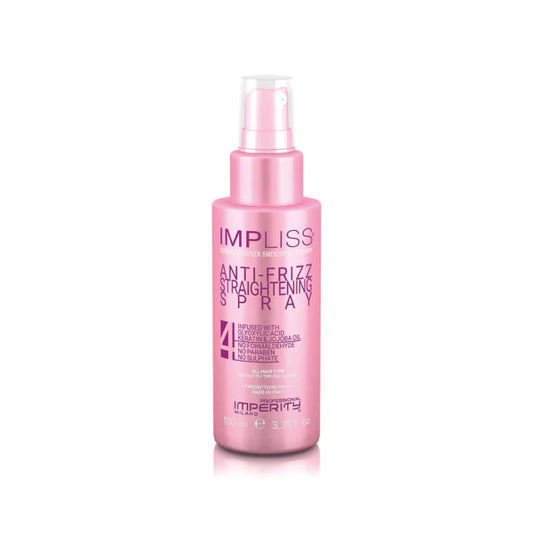 Impliss Anti-Frizz Straightening Spray 100ml - Kentro Beauty Supplies Ireland