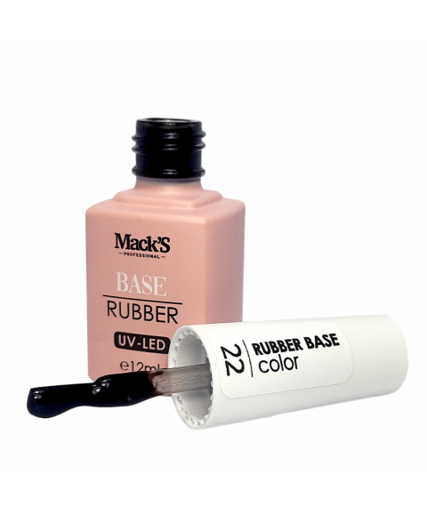 Mack’s Rubber Color Base - 22 - Kentro Beauty Supplies Ireland