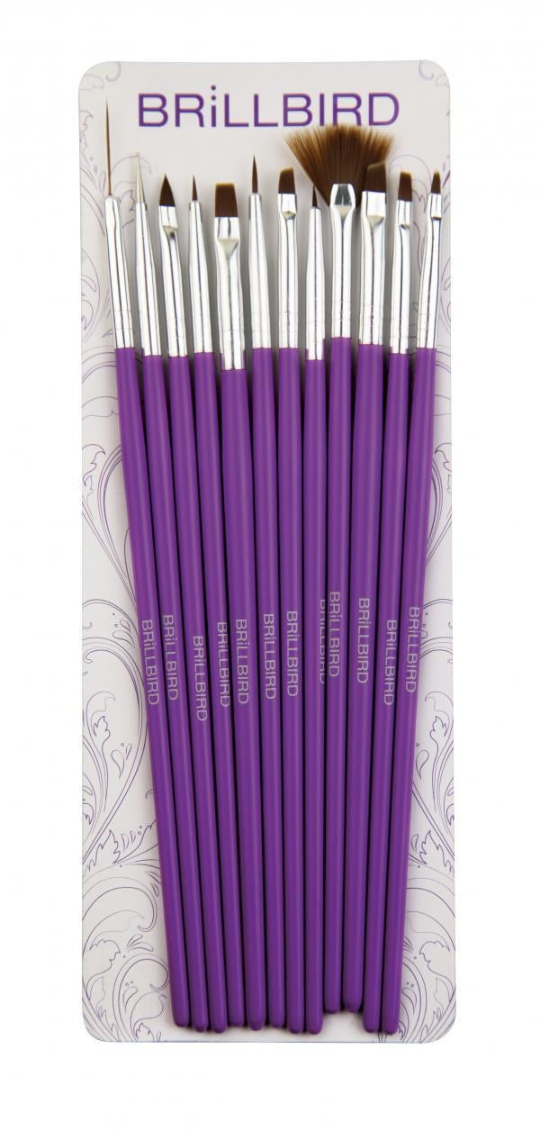 BrillBird Decoration brush kit - Kentro Beauty Supplies Ireland