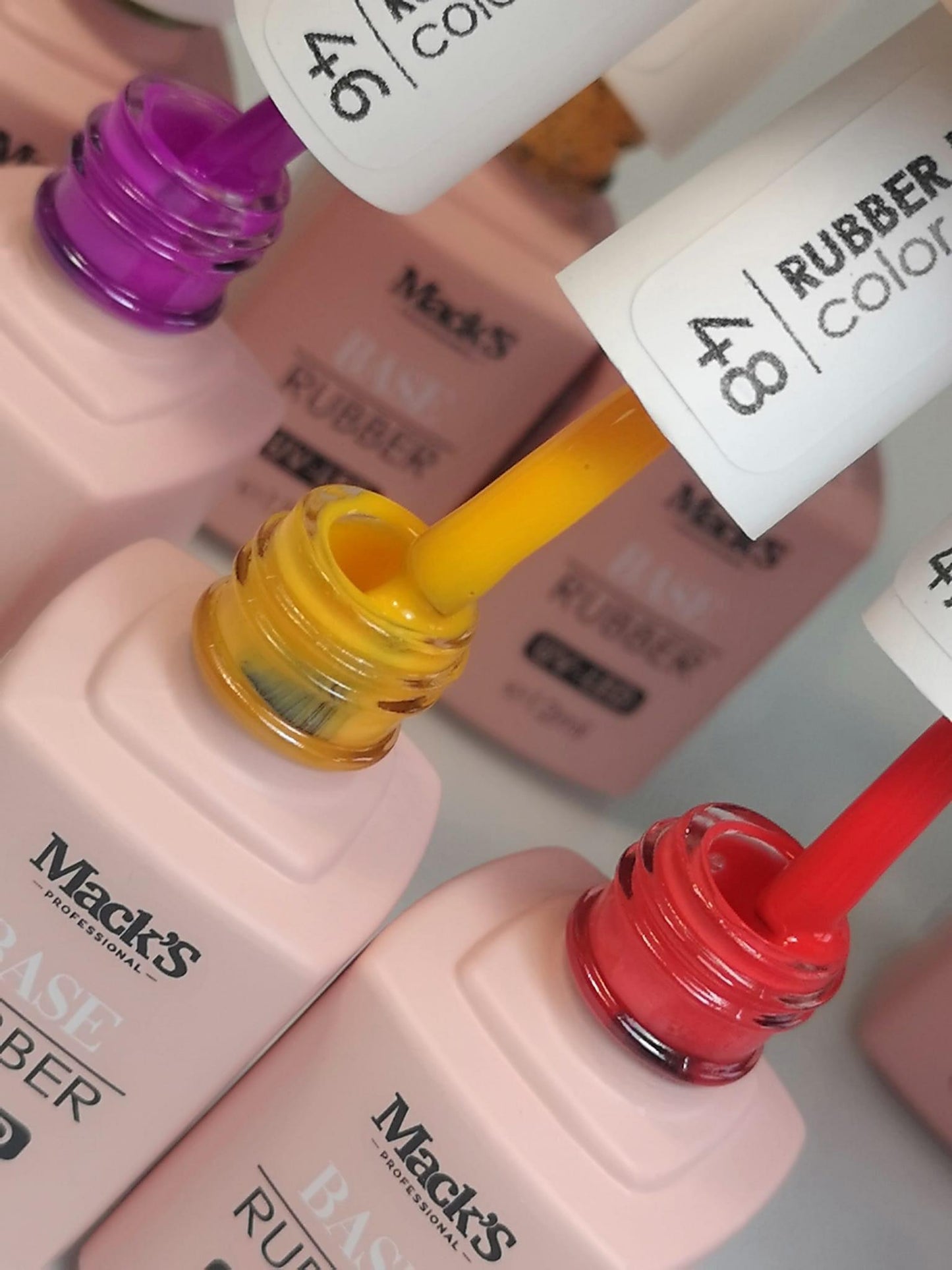Mack’s Rubber Color Base - 48 - Kentro Beauty Supplies Ireland