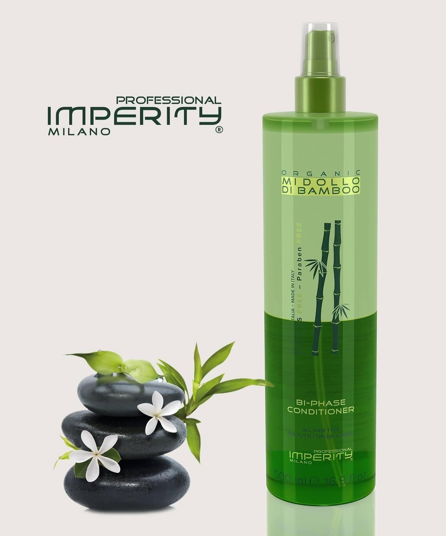 Organic Midollo Di Bamboo Bi-Phase Hair Conditioner Spray - Kentro Beauty Supplies Ireland