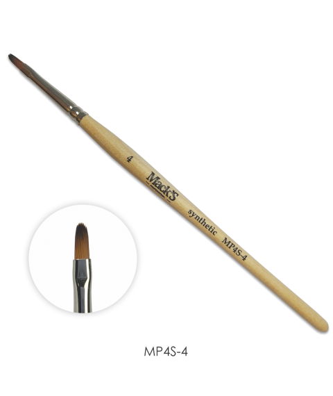 Mack’s Brush No4 /MP4S-4 - Kentro Beauty Supplies Ireland