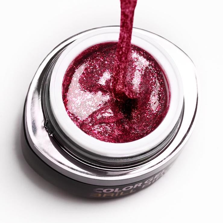 BrillBird Glamour Gel 4 - Dark Pink - Kentro Beauty Supplies Ireland