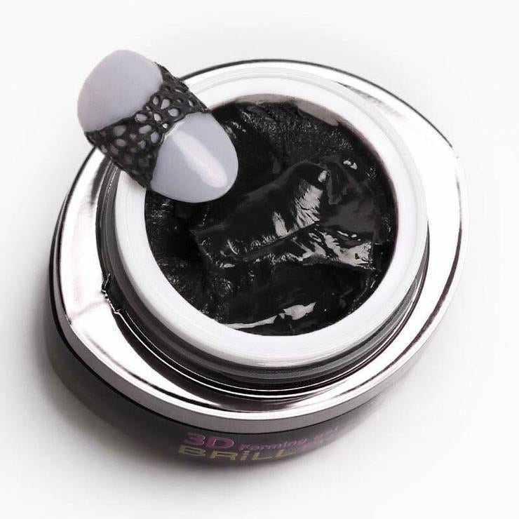 BrillBird 3D Forming Gel - Black - Kentro Beauty Supplies Ireland