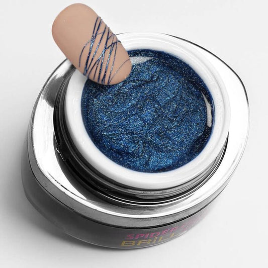 BrillBird Spider Gel - Royal Blue - Kentro Beauty Supplies Ireland