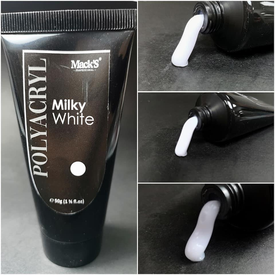 Mack’s Polyacryl - Milky White 50g - Kentro Beauty Supplies Ireland