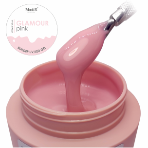 Mack’s Hard Builder Gel - Glamour Pink - Kentro Beauty Supplies Ireland