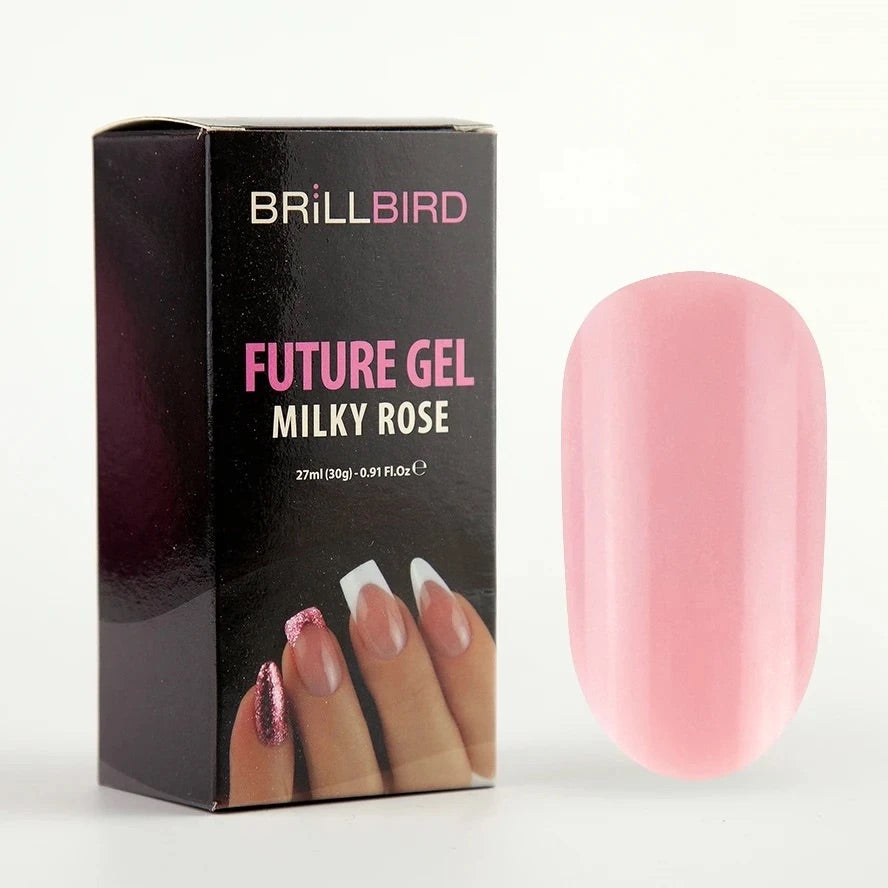 Brillbird Future Gel - Milky Rose - Kentro Beauty Supplies Ireland