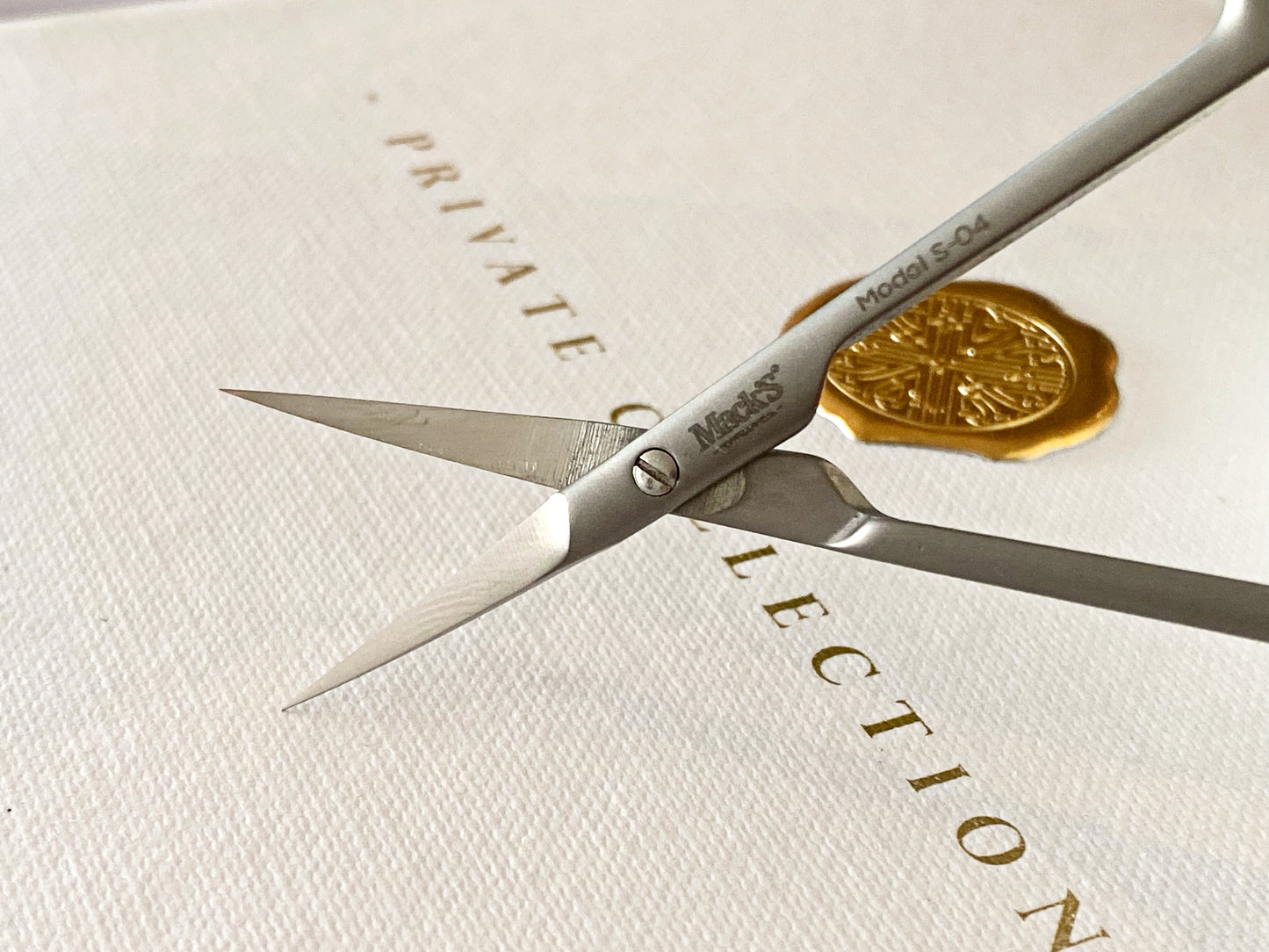 Mack’s Cuticle Scissors S-04 - Kentro Beauty Supplies Ireland