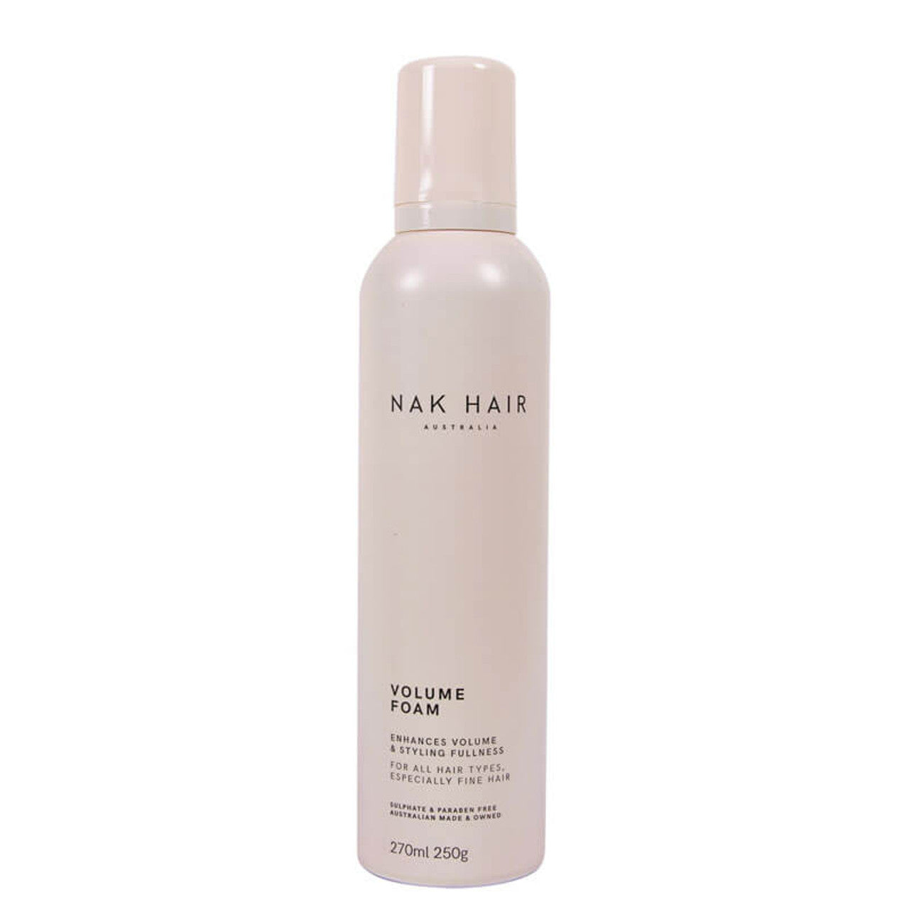NAK Volume Foam 250ml - Kentro Beauty Supplies Ireland