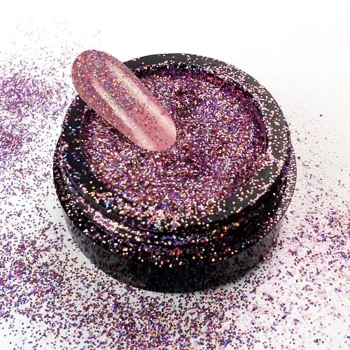 BrillBird Holo glitter powder - Lila - Kentro Beauty Supplies Ireland