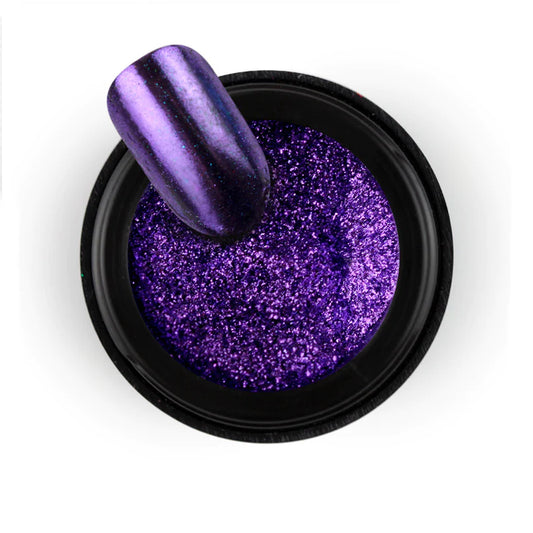 Brillbird Chrome Powder - Mirror Violet - Kentro Beauty Supplies Ireland