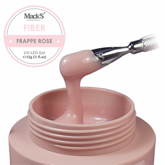 Mack’s Fiber Builder Gel - Frappe Rose - Kentro Beauty Supplies Ireland