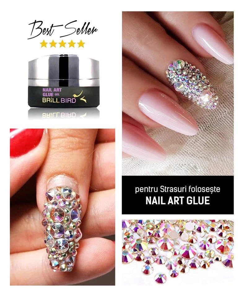 BrillBird Nail Art Glue Gel - Kentro Beauty Supplies Ireland