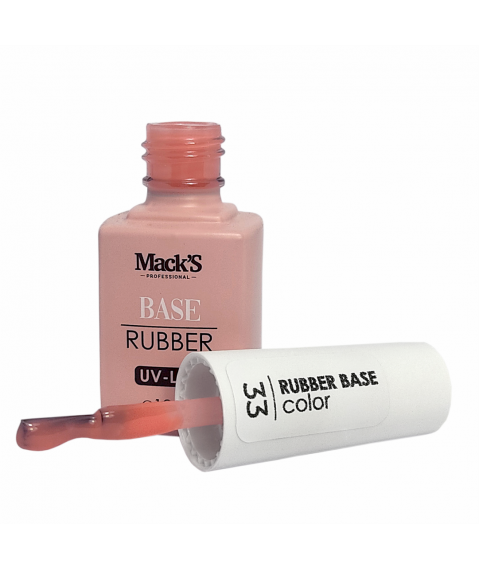 Mack’s Rubber Color Base - 33 - Kentro Beauty Supplies Ireland