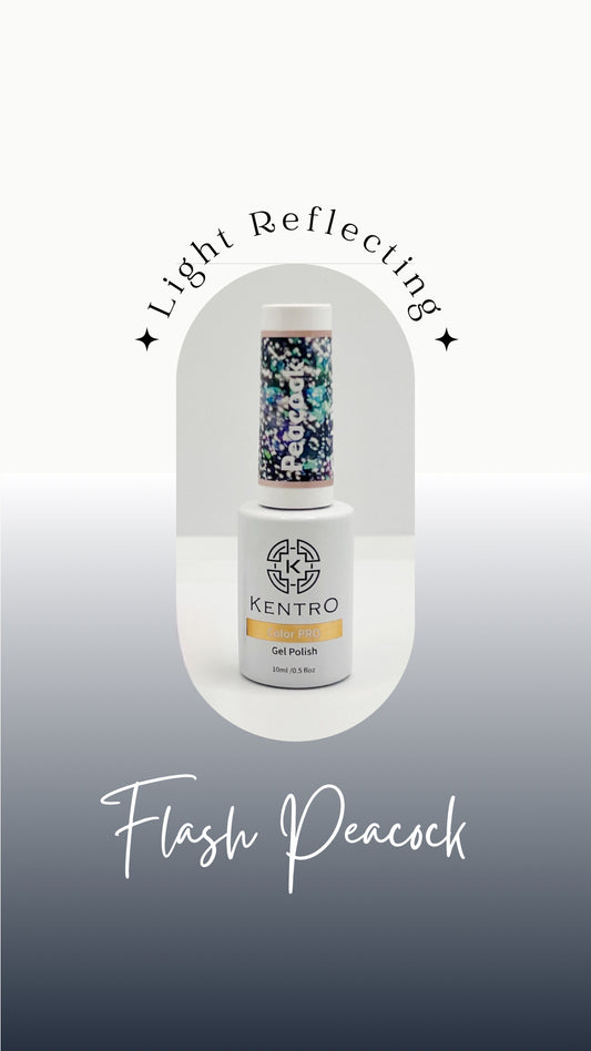Kentro Color PRO Gel Polish 10ml - Peacock - Kentro Beauty Supplies Ireland