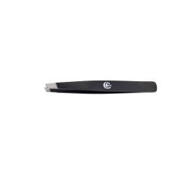 CC Brow logo black Tweezers - Kentro Beauty Supplies Ireland