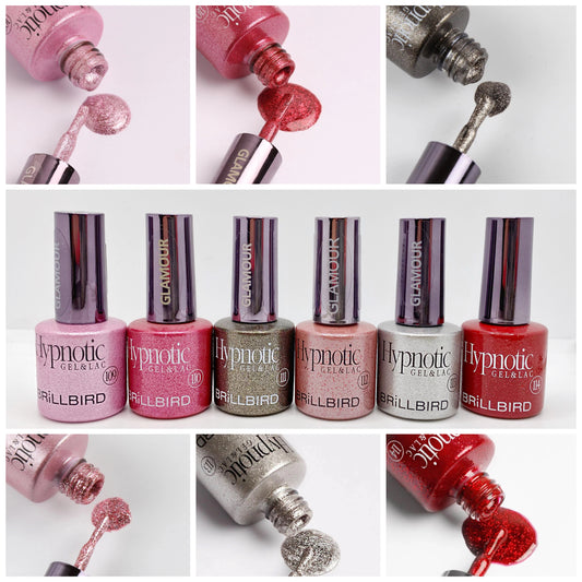 Brillbird Hypnotic Gel&Lac - Glamour Collection - Kentro Beauty Supplies Ireland